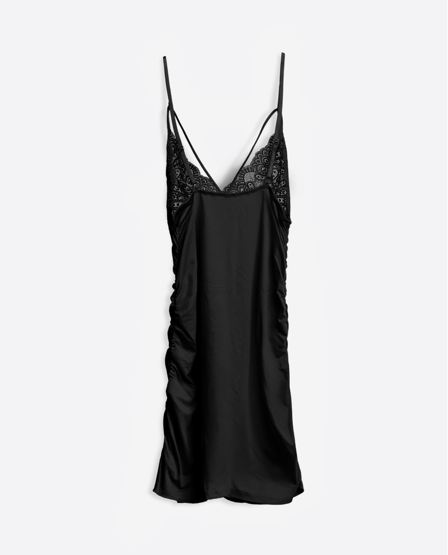 ADMAS Tentación Arrugada para Mujer NEGRO ADMAS Tentación Arrugada para Mujer NEGRO