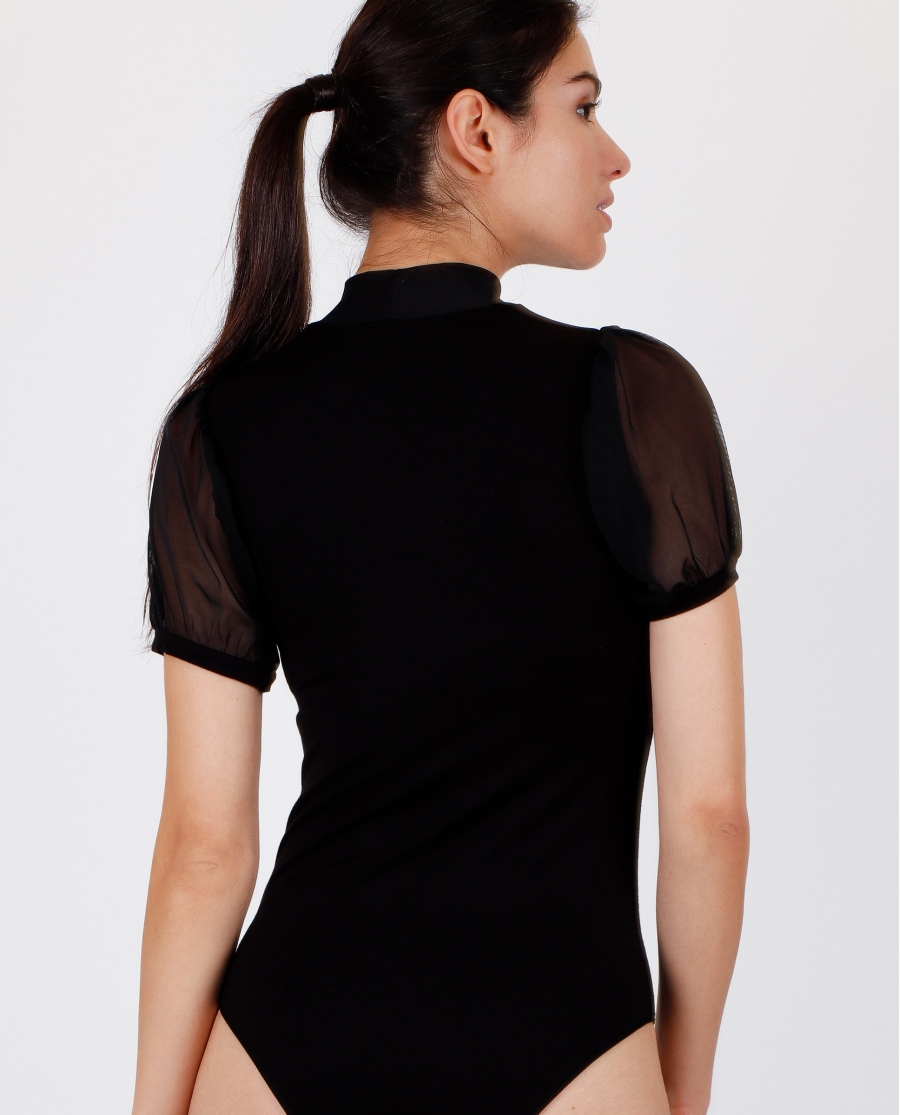 ADMAS Body Manga Farol para Mujer NEGRO