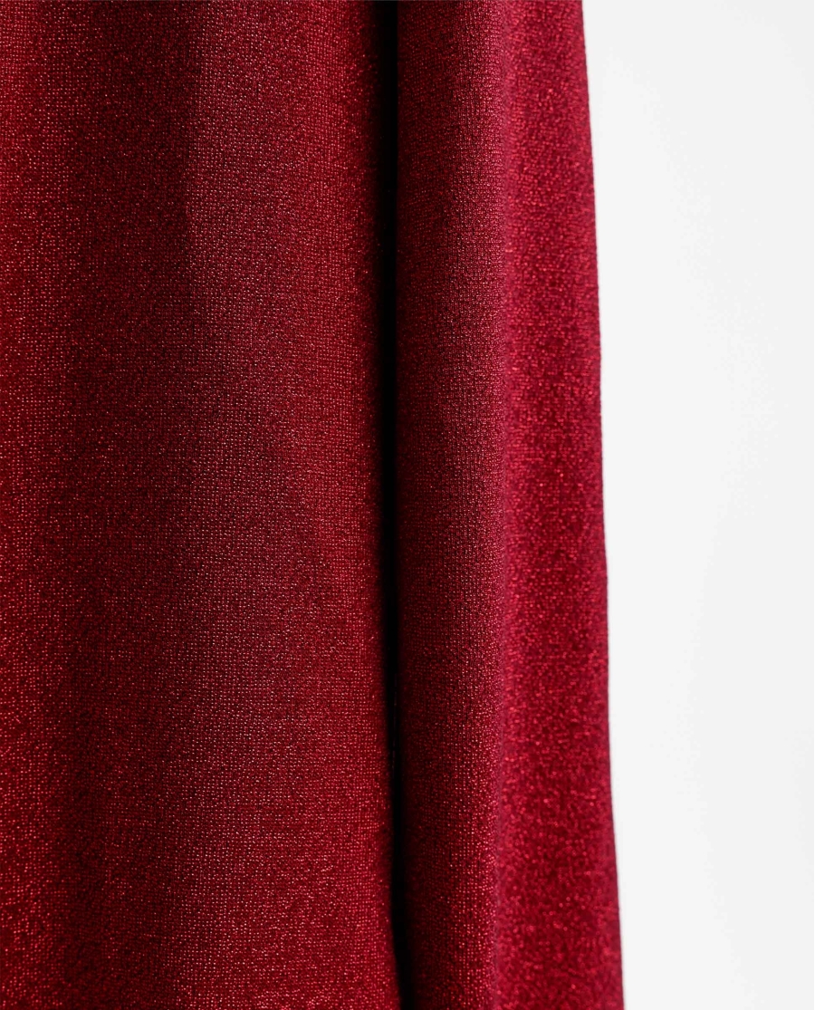 ADMAS Body Asimétrico Tanga Brillos para Mujer ROJO ADMAS Body Asimétrico Tanga Brillos para Mujer ROJO