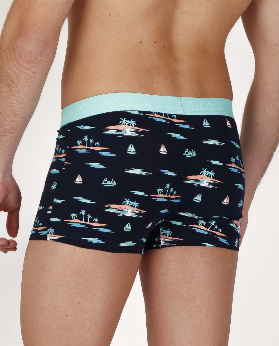 LOIS Calzoncillo/Bóxer Hawaii para Hombre, (Caja de 2 unidades) PACK FANTASIA LOIS Calzoncillo/Bóxer Hawaii para Hombre, (Caja de 2 unidades) PACK FANTASIA