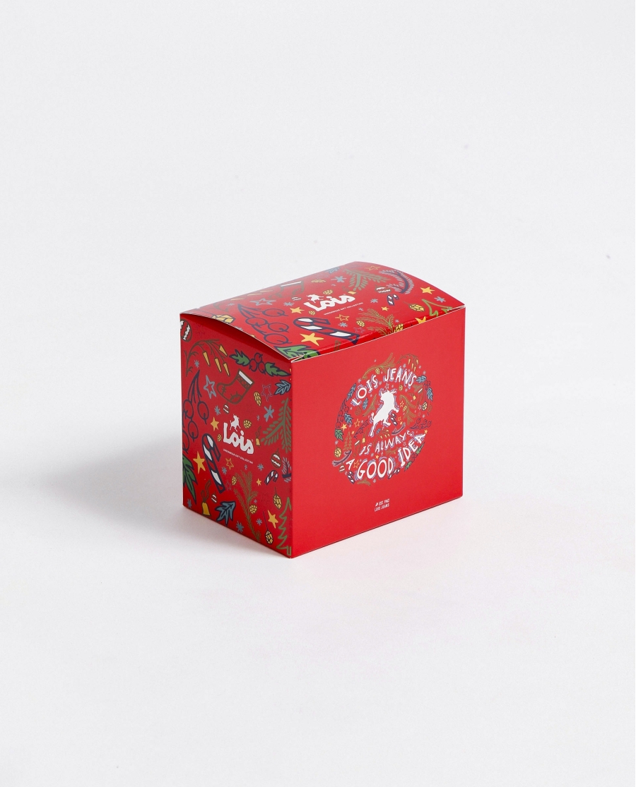 LOIS Calzoncillo/Bóxer Taza Regalo Good Idea para Hombre ROJO LOIS Calzoncillo/Bóxer Taza Regalo Good Idea para Hombre ROJO