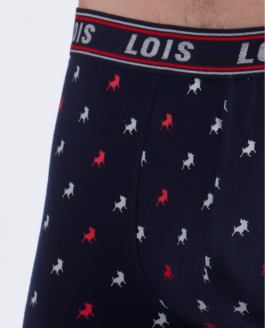 LOIS Calzoncillo/Bóxer Faster para Hombre, (Caja de 2 unidades) PACK FANTASIA LOIS Calzoncillo/Bóxer Faster para Hombre, (Caja de 2 unidades) PACK FANTASIA