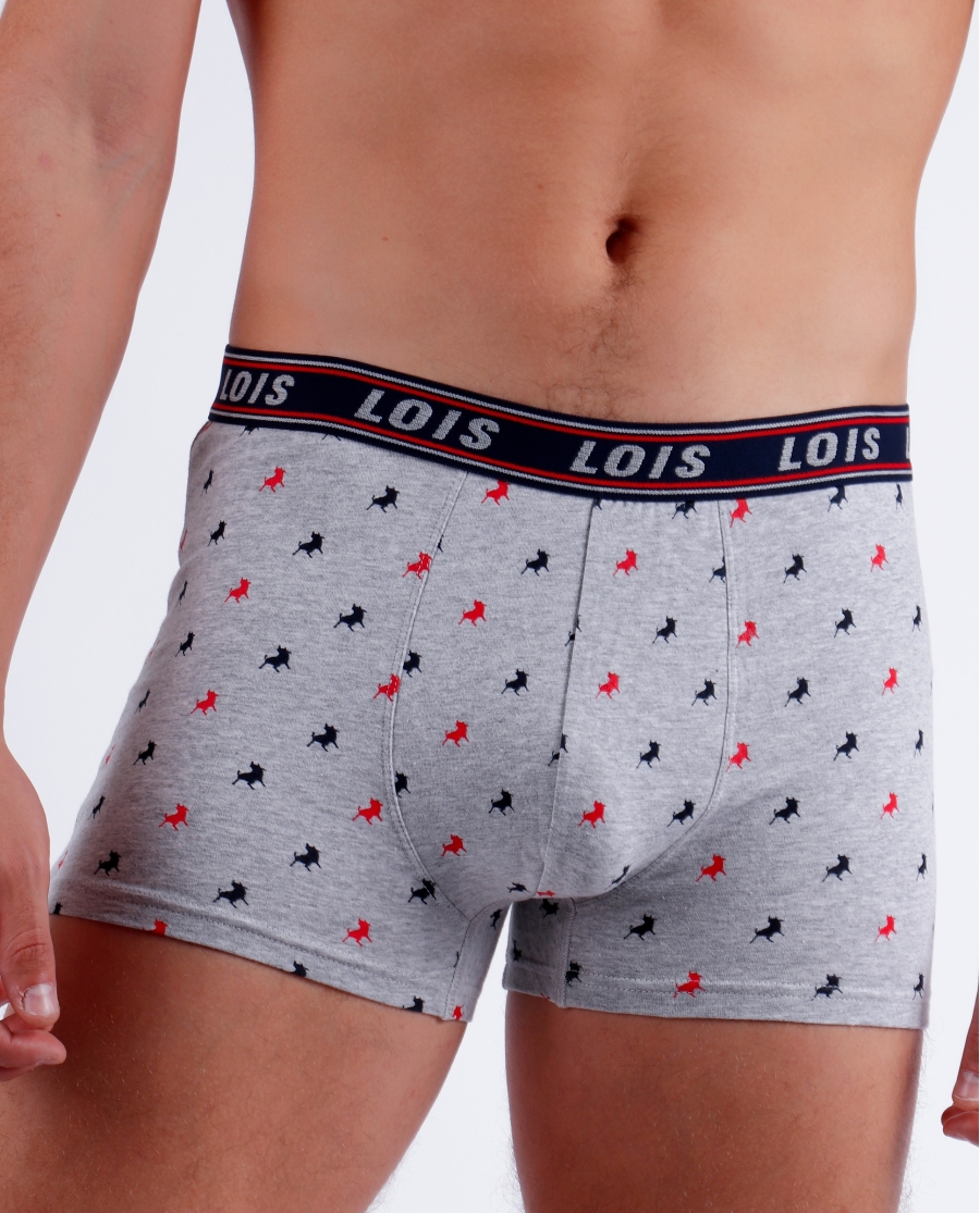 LOIS Calzoncillo/Bóxer Faster para Hombre, (Caja de 2 unidades) PACK FANTASIA LOIS Calzoncillo/Bóxer Faster para Hombre, (Caja de 2 unidades) PACK FANTASIA