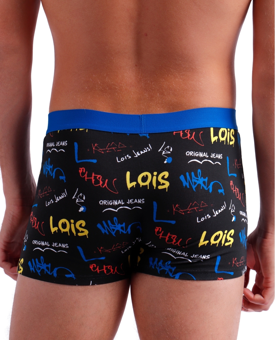 LOIS Calzoncillo/Bóxer Graffiti para Hombre, (Caja de 2 unidades) PACK FANTASIA LOIS Calzoncillo/Bóxer Graffiti para Hombre, (Caja de 2 unidades) PACK FANTASIA