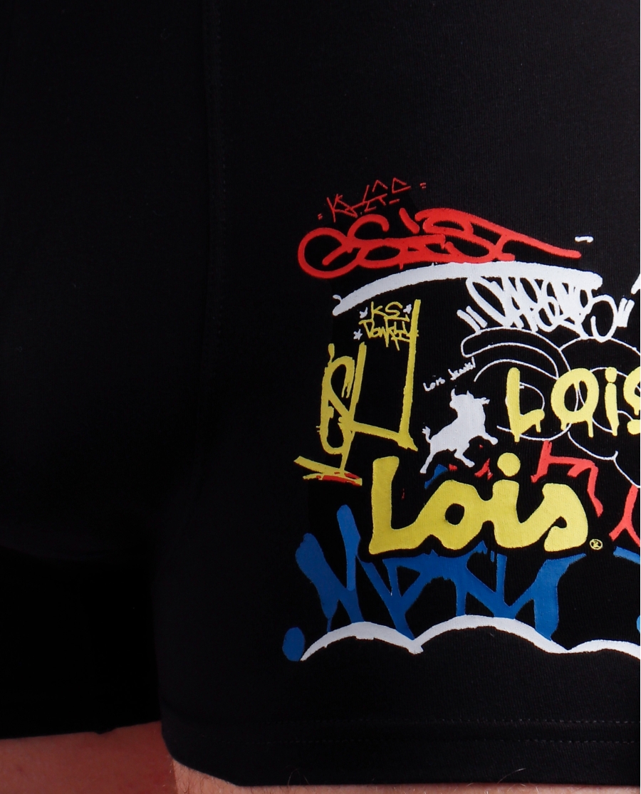 LOIS Calzoncillo/Bóxer Graffiti para Hombre, (Caja de 2 unidades) PACK FANTASIA LOIS Calzoncillo/Bóxer Graffiti para Hombre, (Caja de 2 unidades) PACK FANTASIA