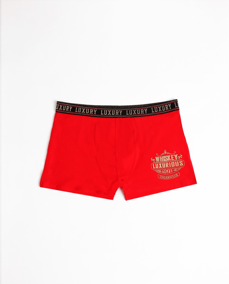 ADMAS Calzoncillo/Boxer Gran Reserva Barril para Hombre ROJO ADMAS Calzoncillo/Boxer Gran Reserva Barril para Hombre ROJO