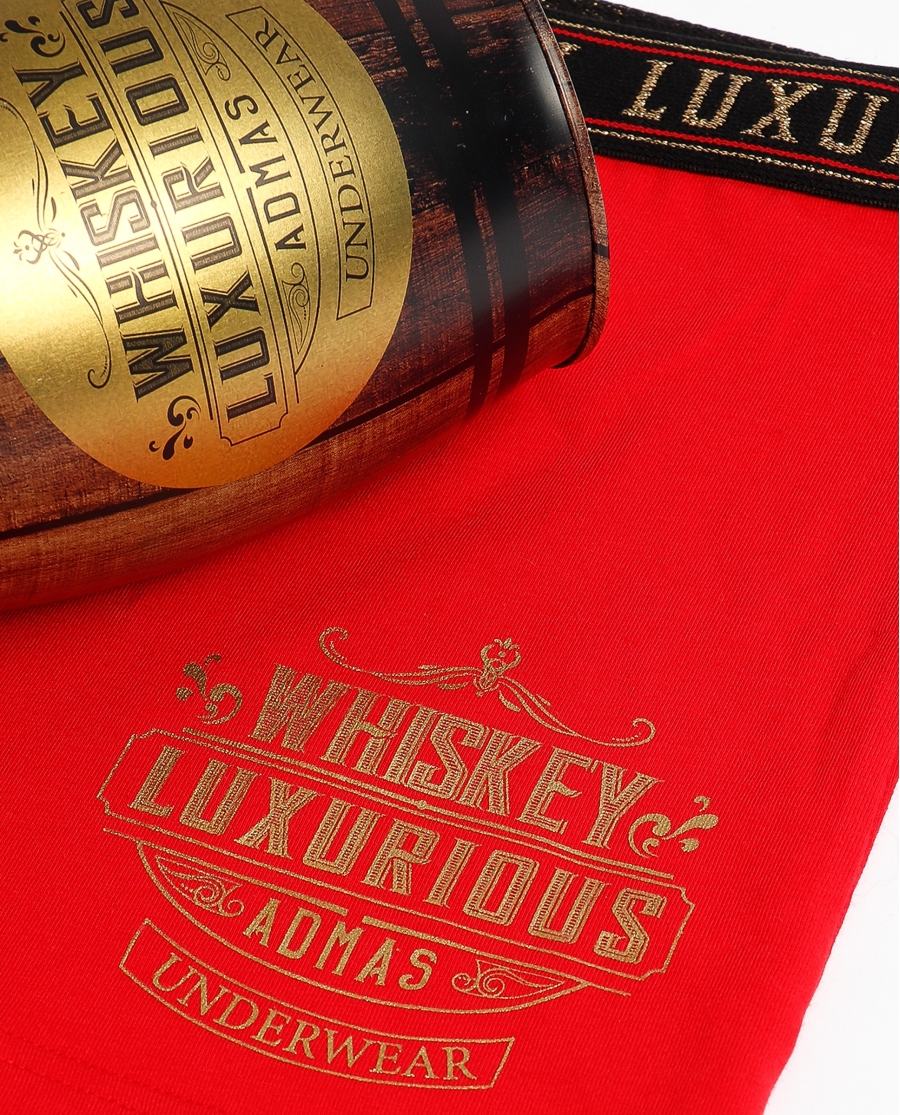 ADMAS Calzoncillo/Boxer Gran Reserva Barril para Hombre, (Caja 12 unidades) ROJO ADMAS Calzoncillo/Boxer Gran Reserva Barril para Hombre, (Caja 12 unidades) ROJO