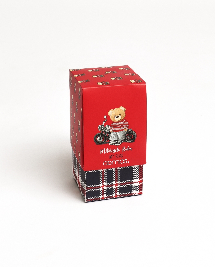 ADMAS Calzoncillo/Bóxer My Bear para Hombre ROJO ADMAS Calzoncillo/Bóxer My Bear para Hombre ROJO