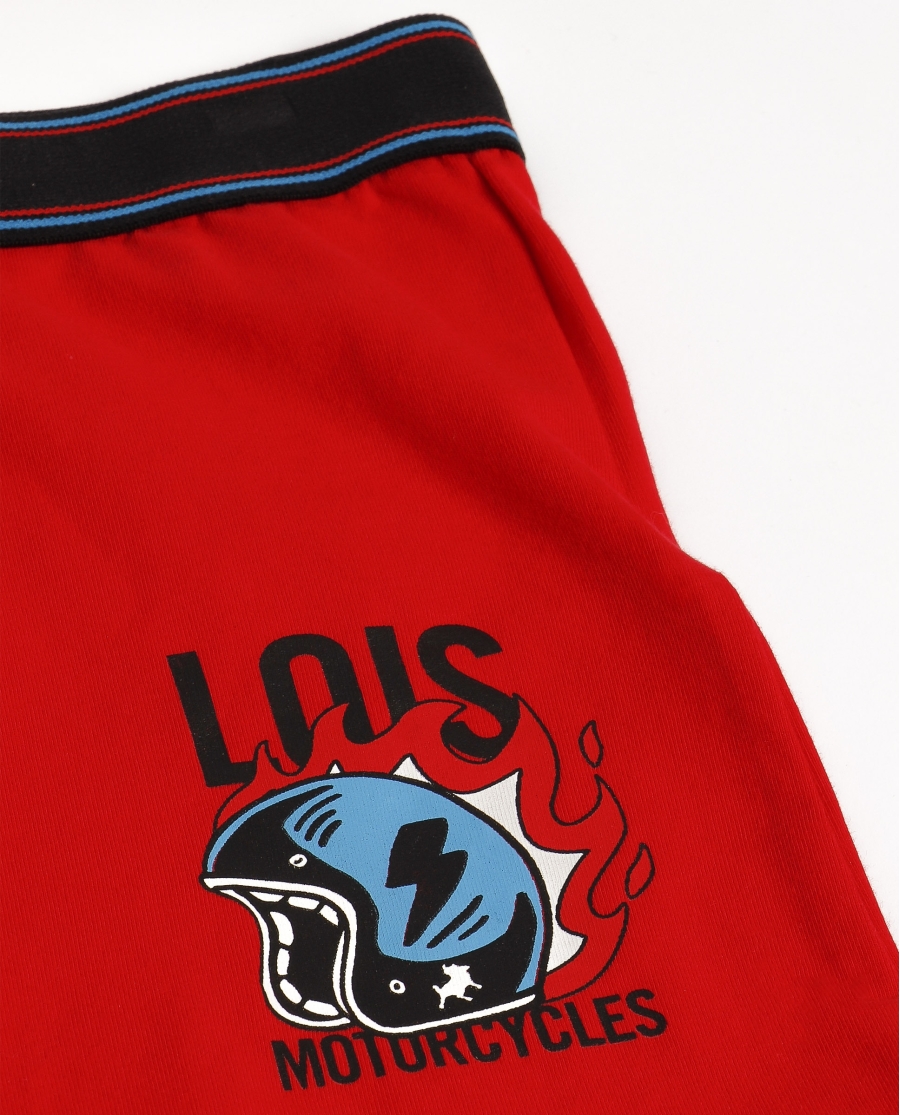 LOIS Calzoncillo/Bóxer Casco Caja Metal Regalo para Hombre, (Caja 12 unidades) ROJO LOIS Calzoncillo/Bóxer Casco Caja Metal Regalo para Hombre, (Caja 12 unidades) ROJO