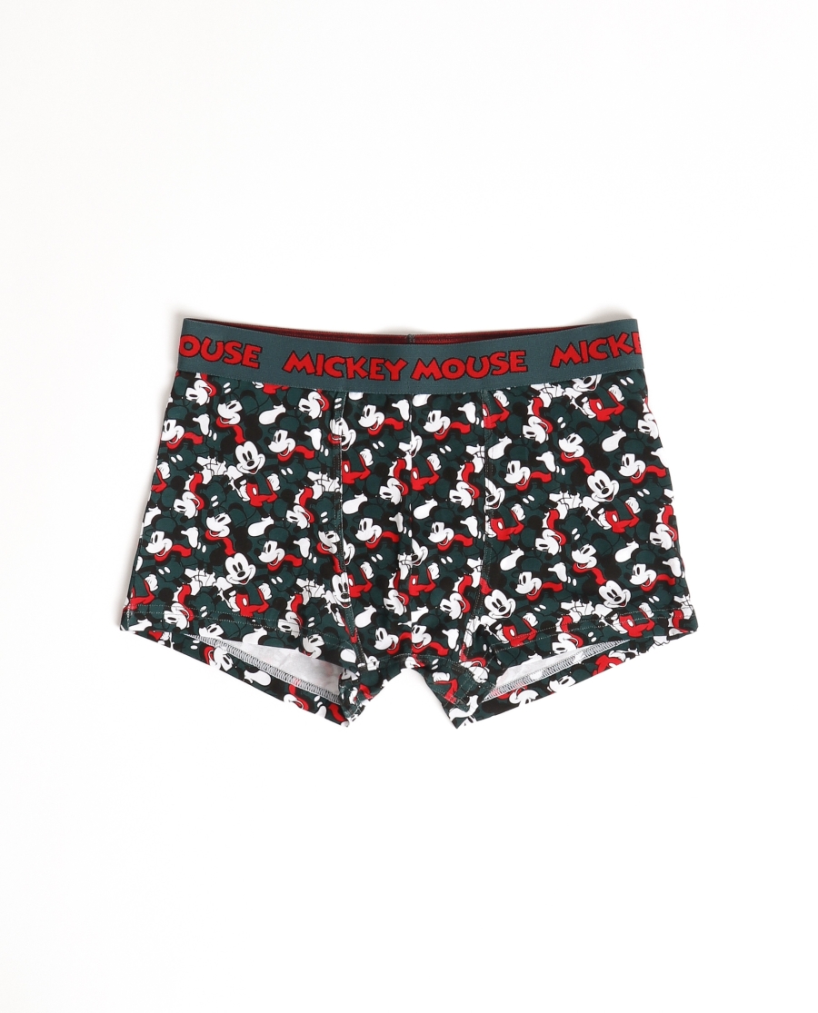 DISNEY Calzoncillo/Boxer Mickey Scarf Caja Metal Regalo para Niño VERDE DISNEY Calzoncillo/Boxer Mickey Scarf Caja Metal Regalo para Niño VERDE