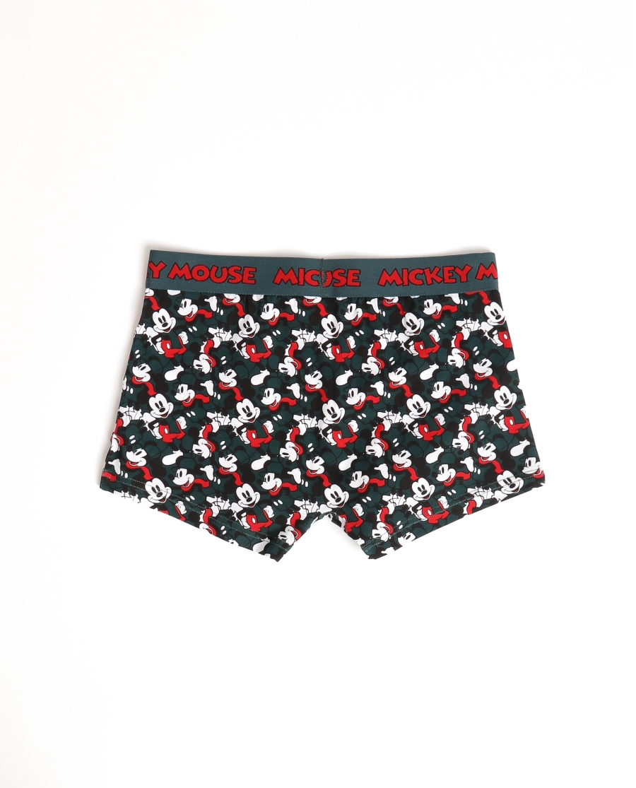 DISNEY Calzoncillo/Boxer Mickey Scarf Caja Metal Regalo para Niño, (Caja 12 unidades) VERDE DISNEY Calzoncillo/Boxer Mickey Scarf Caja Metal Regalo para Niño, (Caja 12 unidades) VERDE