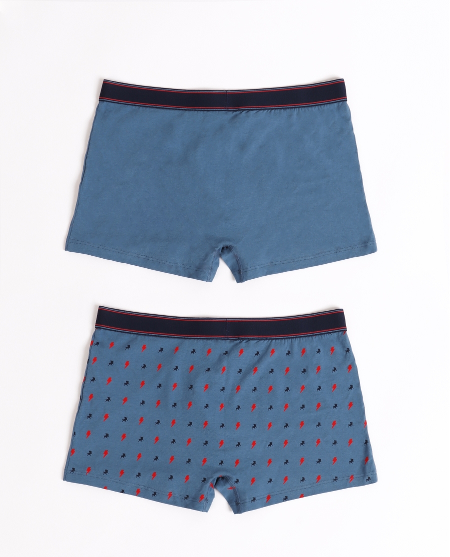 LOIS Calzoncillo/Bóxer Motorcycle para Hombre, (Caja de 2 unidades) PACK FANTASIA