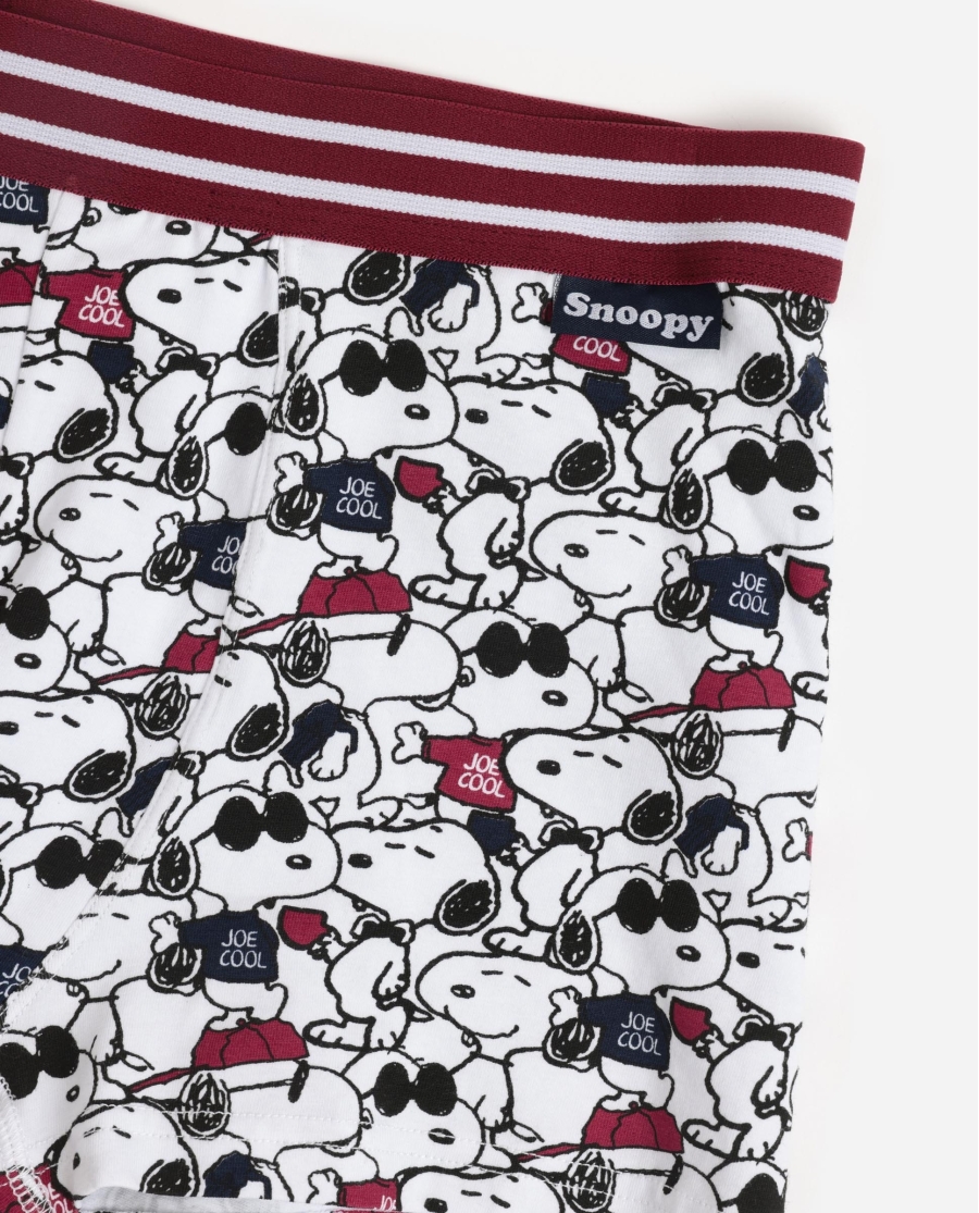 PEANUTS Calzoncillo/Bóxer Joe Cool para Hombre, (Caja de 2 unidades) PACK FANTASIA PEANUTS Calzoncillo/Bóxer Joe Cool para Hombre, (Caja de 2 unidades) PACK FANTASIA