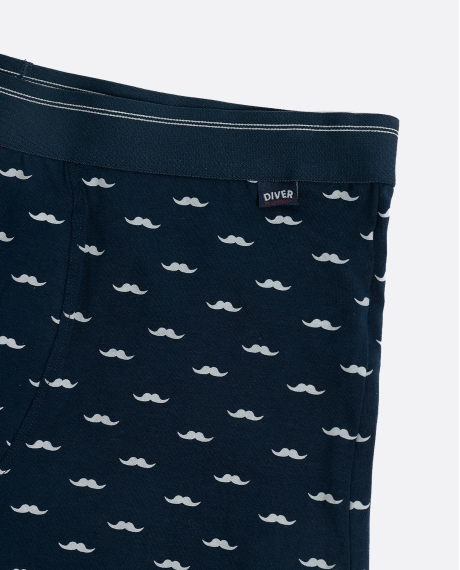DIVER Calzoncillo/Bóxer Elegant para Hombre, (Caja de 2 unidades) PACK FANTASIA 2