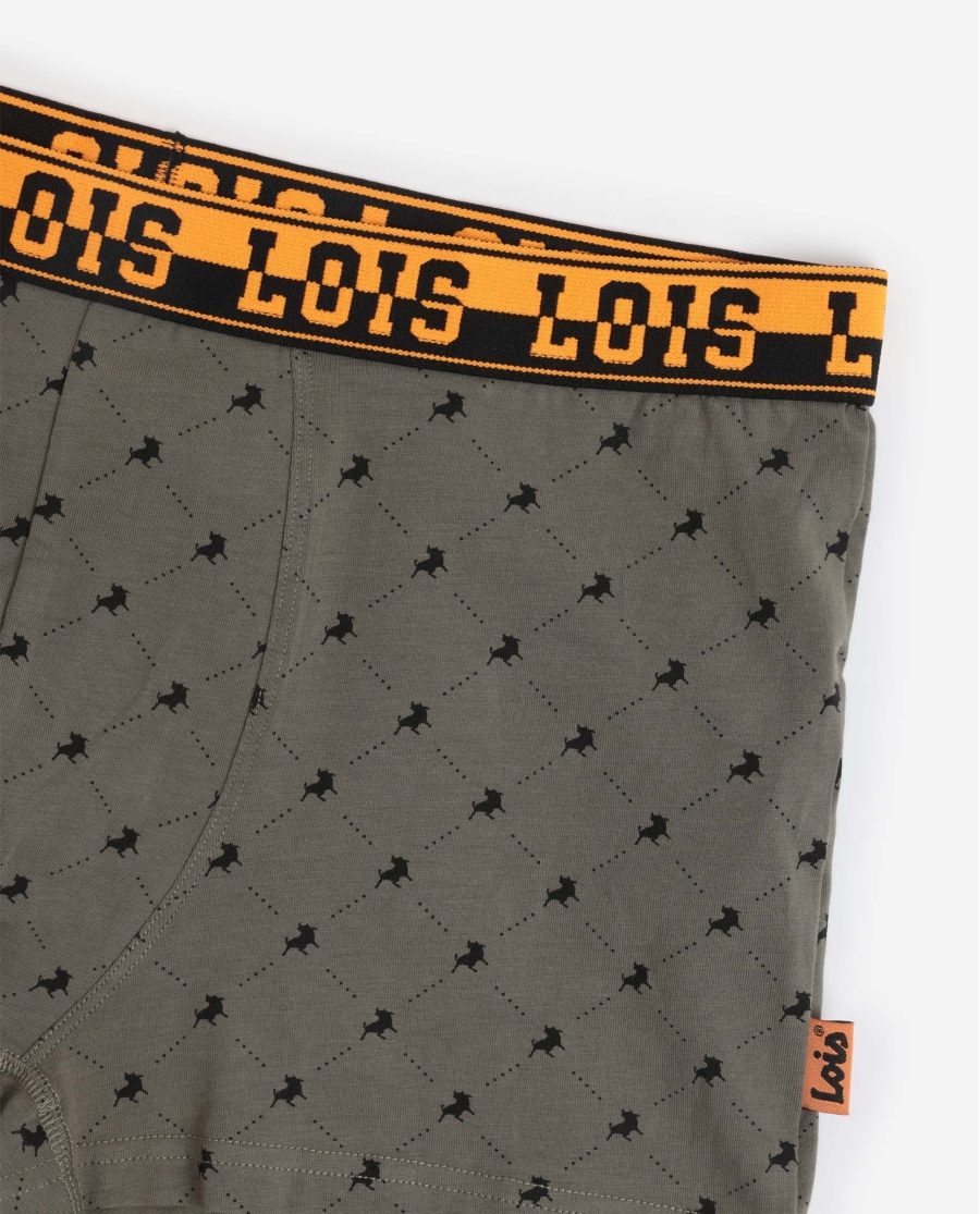 LOIS Calzoncillo/Bóxer Lux para Hombre, (Caja de 2 unidades) PACK FANTASIA