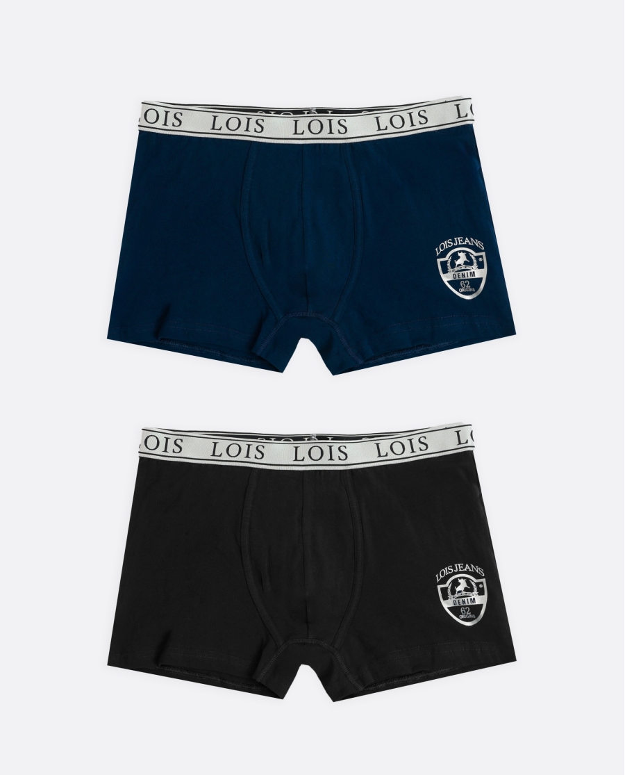 LOIS Calzoncillo/Bóxer Origins para Hombre, (Caja de 2 unidades) PACK FANTASIA LOIS Calzoncillo/Bóxer Origins para Hombre, (Caja de 2 unidades) PACK FANTASIA