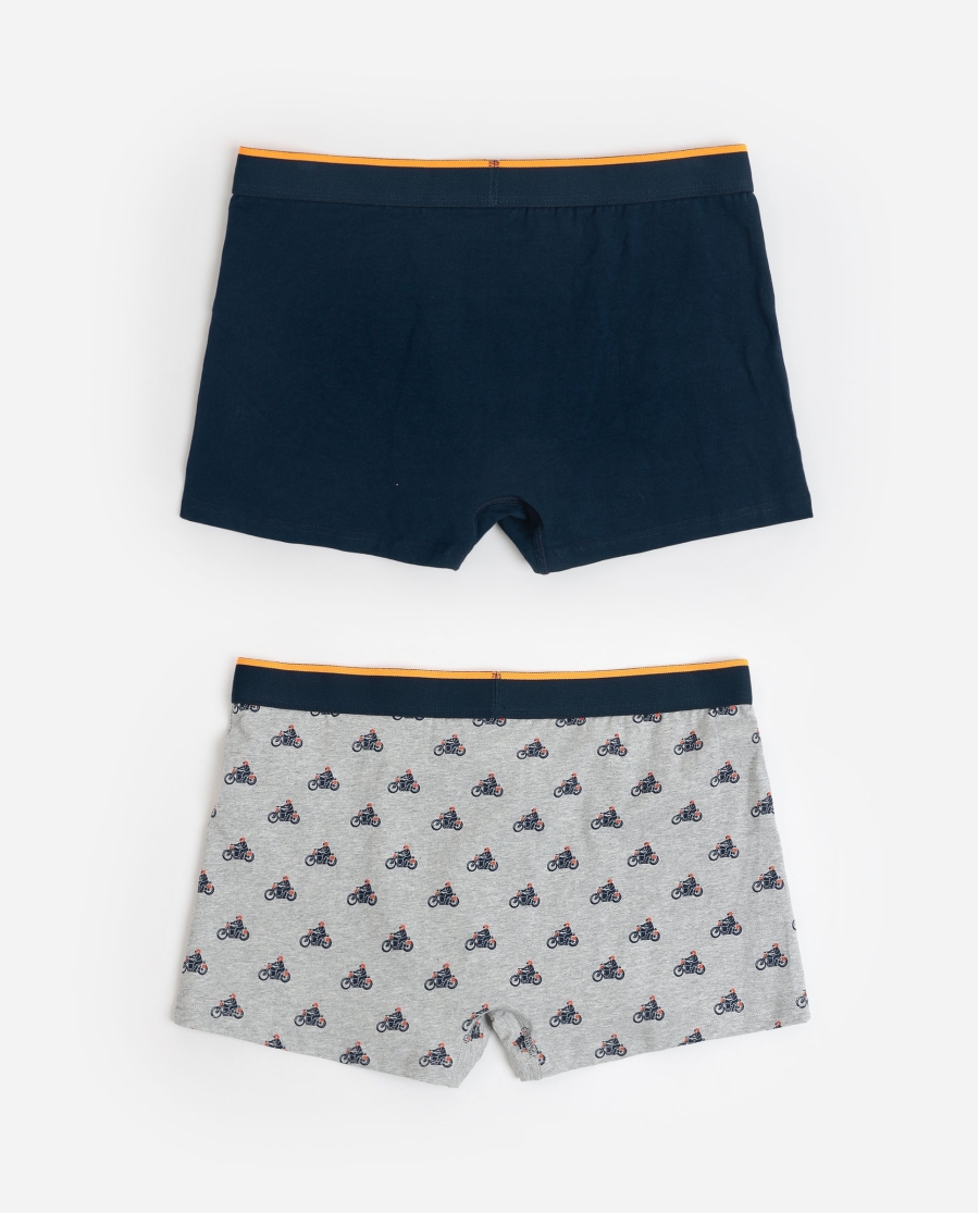 LOIS Calzoncillo/Bóxer Urban Motor para Hombre, (Caja de 2 unidades) PACK FANTASIA