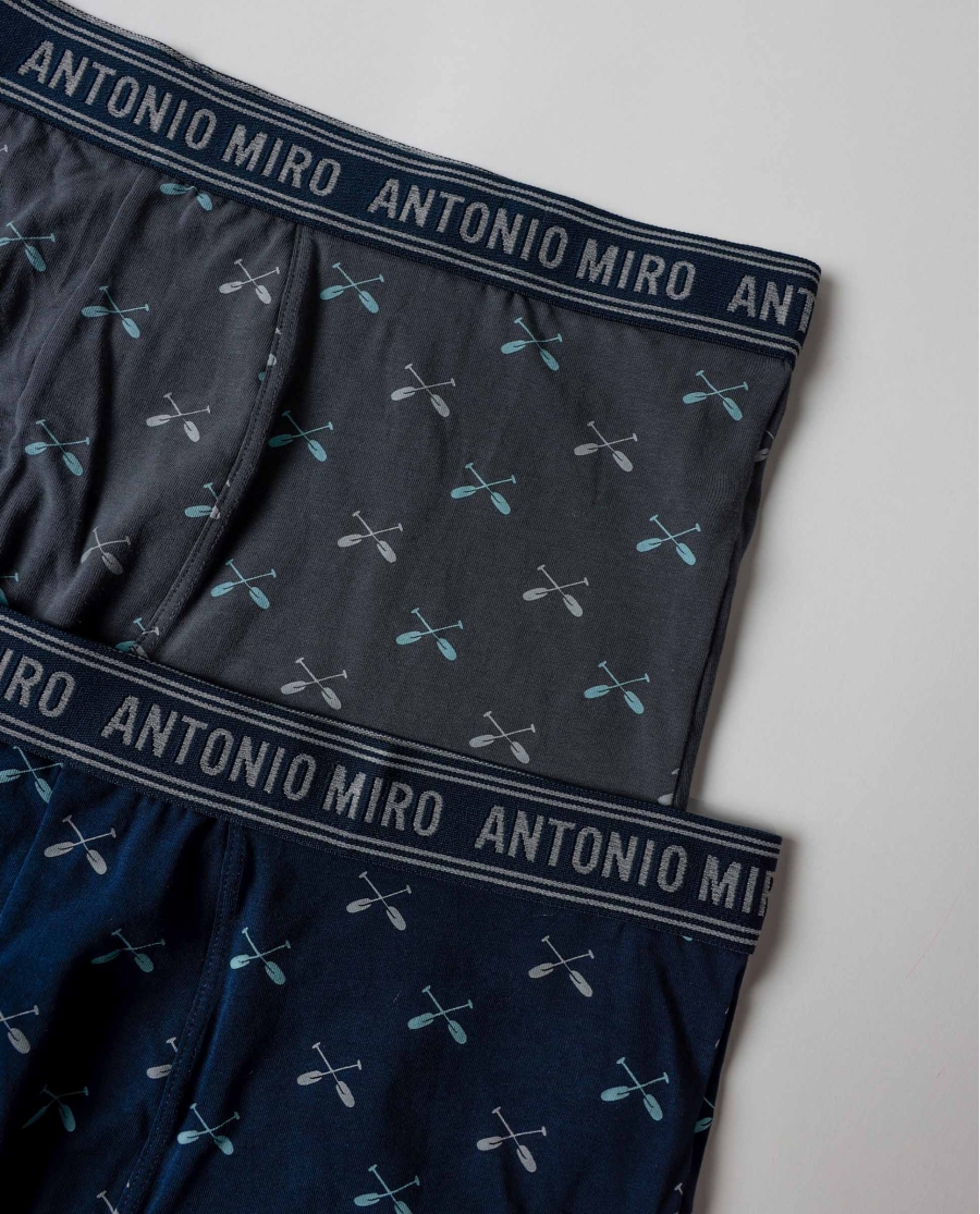 ANTONIO MIRO Calzoncillo/Boxer Camping para Hombre, (Caja de 2 unidades) PACK FANTASIA ANTONIO MIRO Calzoncillo/Boxer Camping para Hombre, (Caja de 2 unidades) PACK FANTASIA