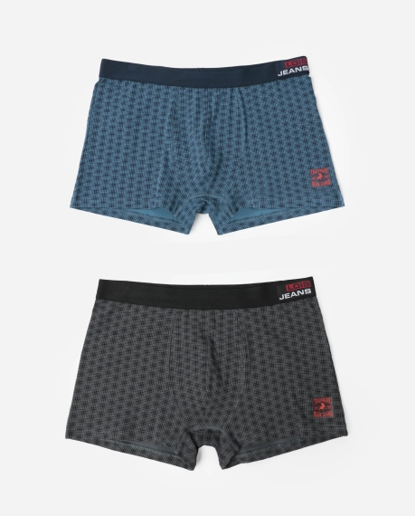 LOIS Calzoncillo/Boxer Dark para Hombre, (Caja de 2 unidades) PACK FANTASIA