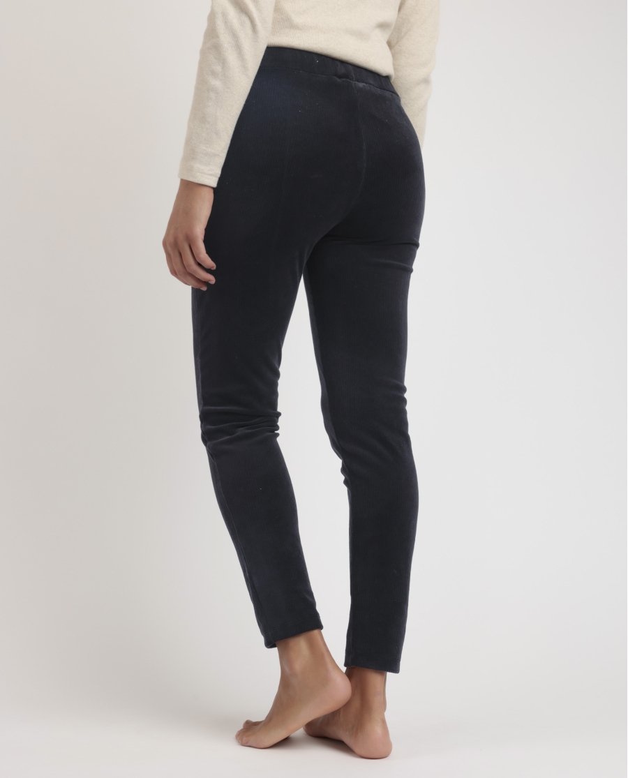 ADMAS Pantalón Elástico Largo Corduroy para Mujer NEGRO ADMAS Pantalón Elástico Largo Corduroy para Mujer NEGRO