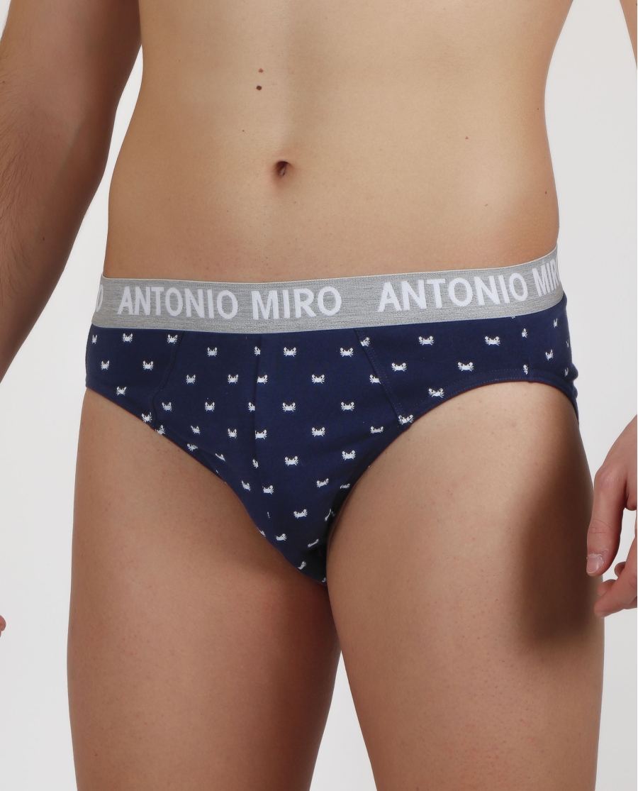 ANTONIO MIRO Calzoncillo/Slip Crancs para Hombre, (Caja de 2 unidades) PACK FANTASIA