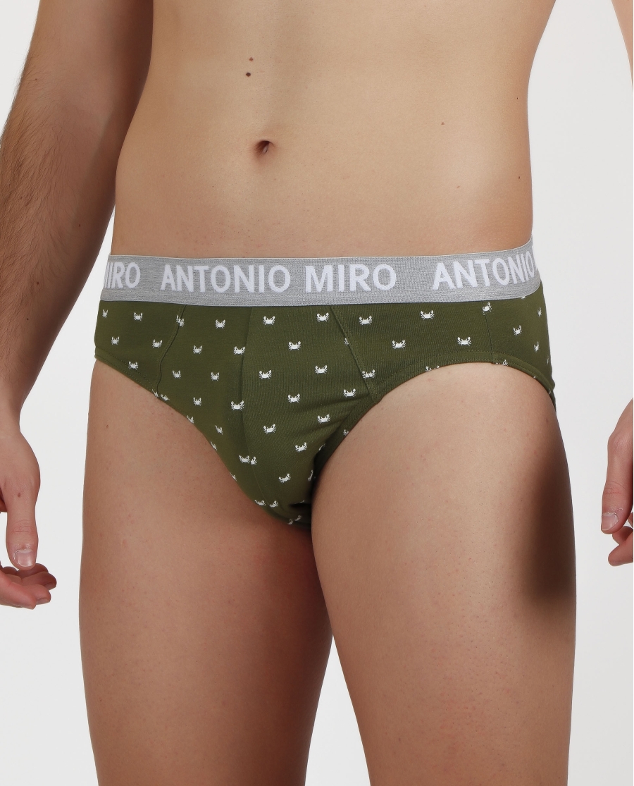 ANTONIO MIRO Calzoncillo/Slip Crancs para Hombre, (Caja de 2 unidades) PACK FANTASIA