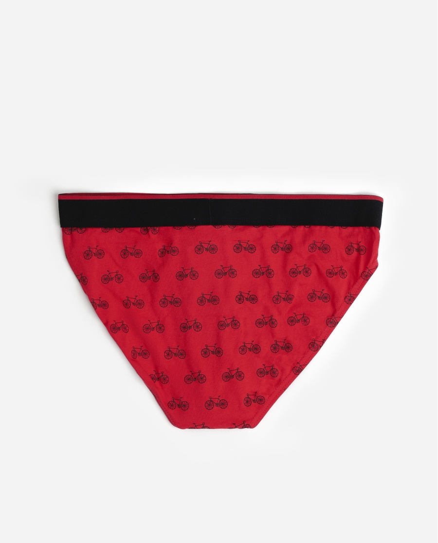 ANTONIO MIRO Calzoncillo/Slip Bike World Caja Metal Regalo para Hombre, (Caja 12 unidades) ROJO ANTONIO MIRO Calzoncillo/Slip Bike World Caja Metal Regalo para Hombre, (Caja 12 unidades) ROJO