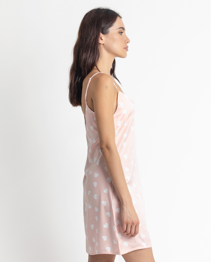 ADMAS CLASSIC Camisola Tirantes Love Heart para Mujer ROSA ADMAS CLASSIC Camisola Tirantes Love Heart para Mujer ROSA