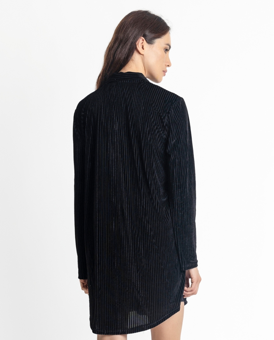 ADMAS CLASSIC Camisola Manga Larga Elegant Stripes para Mujer NEGRO ADMAS CLASSIC Camisola Manga Larga Elegant Stripes para Mujer NEGRO