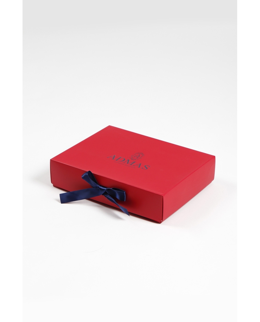 ADMAS CLASSIC Pijama Manga Larga Abierto Classic para Hombre MARINO