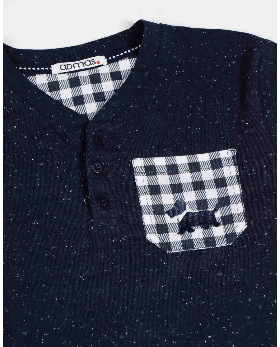 ADMAS Pijama Manga Corta Lou Lou para Niño MARINO ADMAS Pijama Manga Corta Lou Lou para Niño MARINO