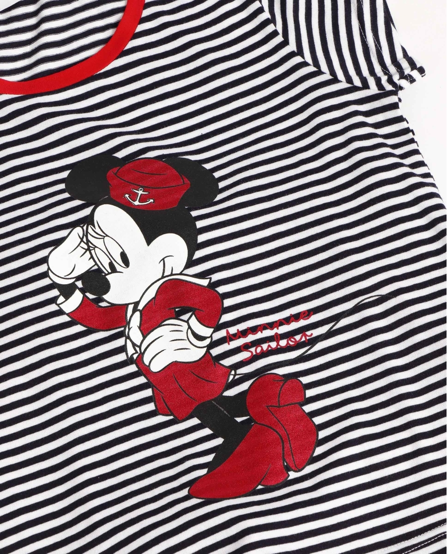 DISNEY Pijama Manga Corta Minnie Sailor para Niña MARINO DISNEY Pijama Manga Corta Minnie Sailor para Niña MARINO