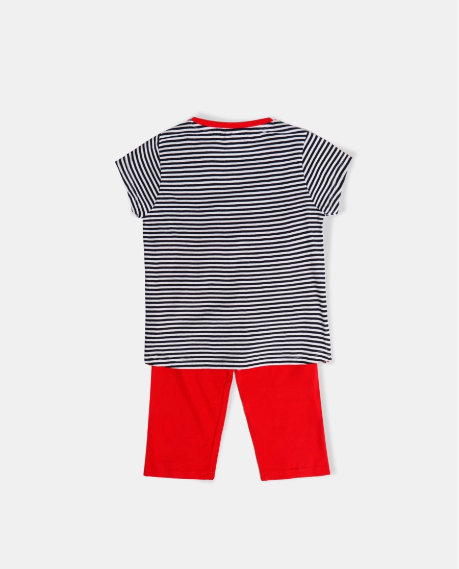 DISNEY Pijama Manga Corta Minnie Sailor para Niña MARINO DISNEY Pijama Manga Corta Minnie Sailor para Niña MARINO