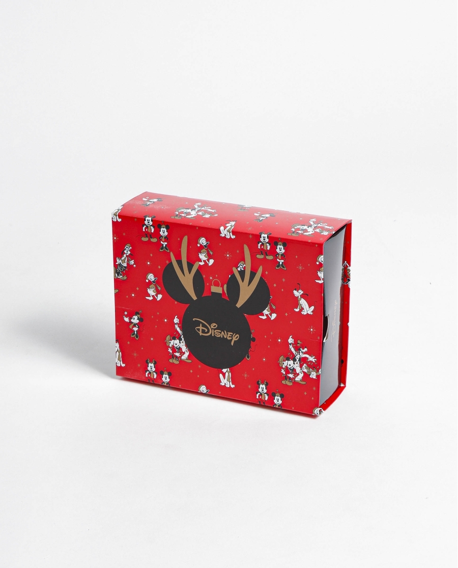 DISNEY Pijama Manga Larga Mickey Christmas para Niño ROJO