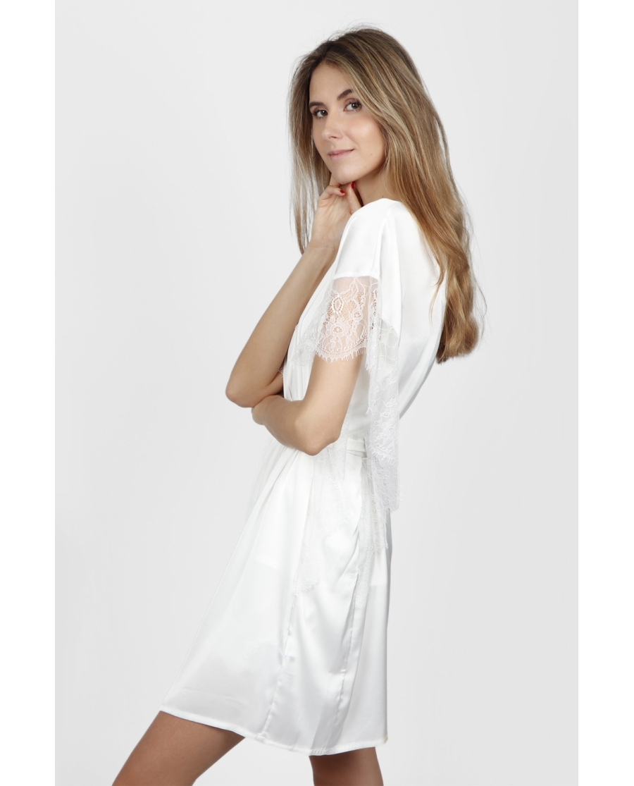 ADMAS CLASSIC Bata Novia Soft para Mujer BLANCO ADMAS CLASSIC Bata Novia Soft para Mujer BLANCO