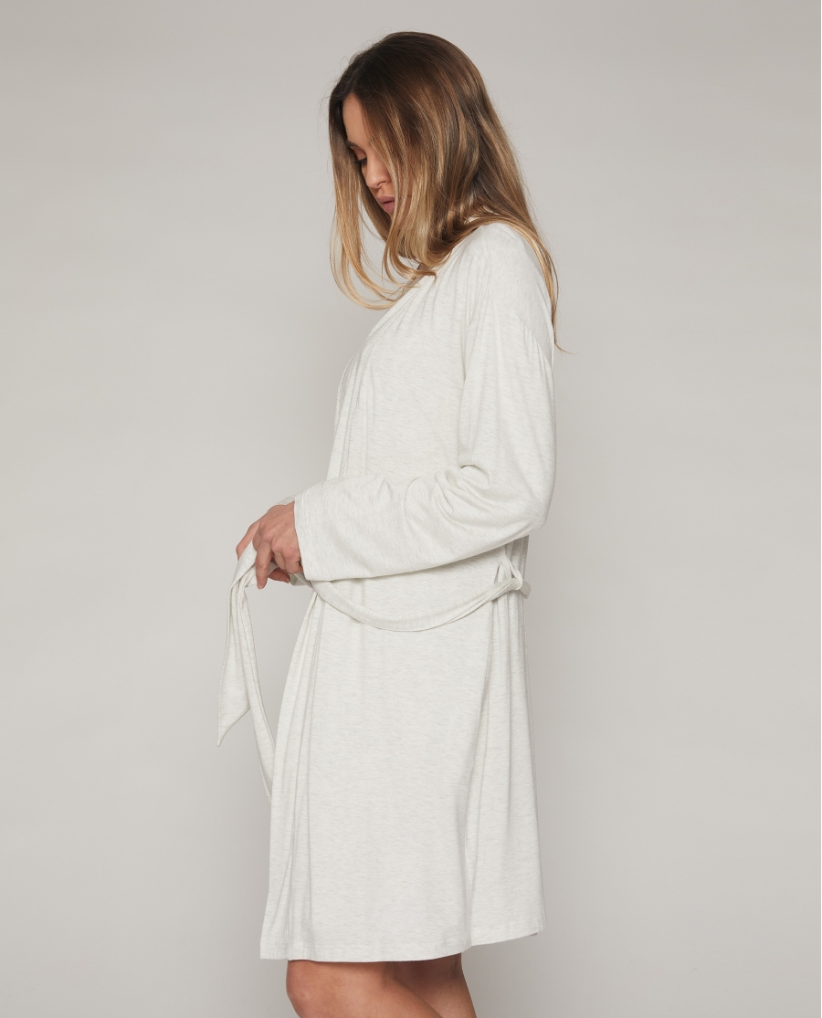 ADMAS CLASSIC Bata Manga Larga Basic para Mujer VERDE AGUA ADMAS CLASSIC Bata Manga Larga Basic para Mujer VERDE AGUA