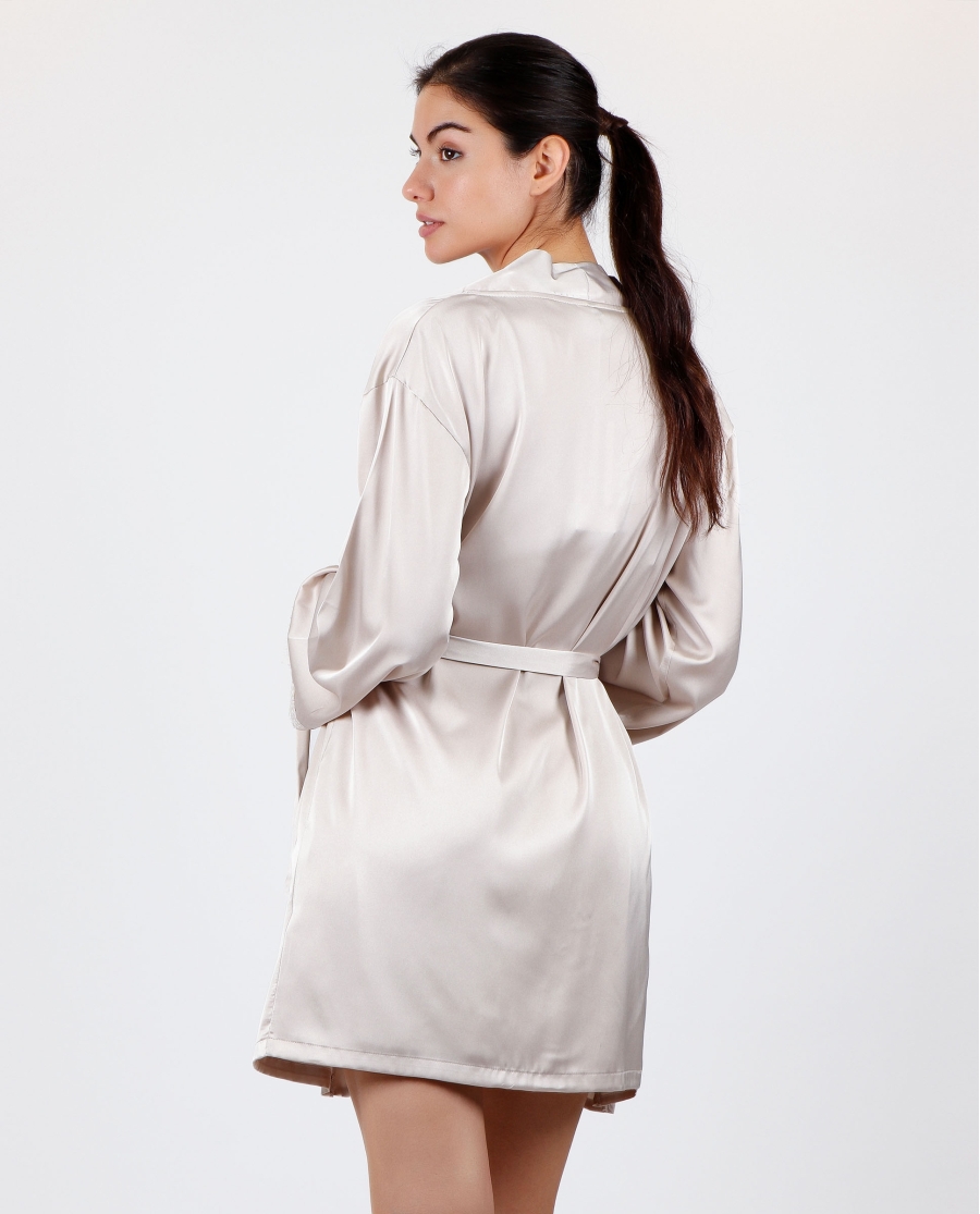 ADMAS CLASSIC Bata Manga Larga Soft Feeling para Mujer CAVA ADMAS CLASSIC Bata Manga Larga Soft Feeling para Mujer CAVA