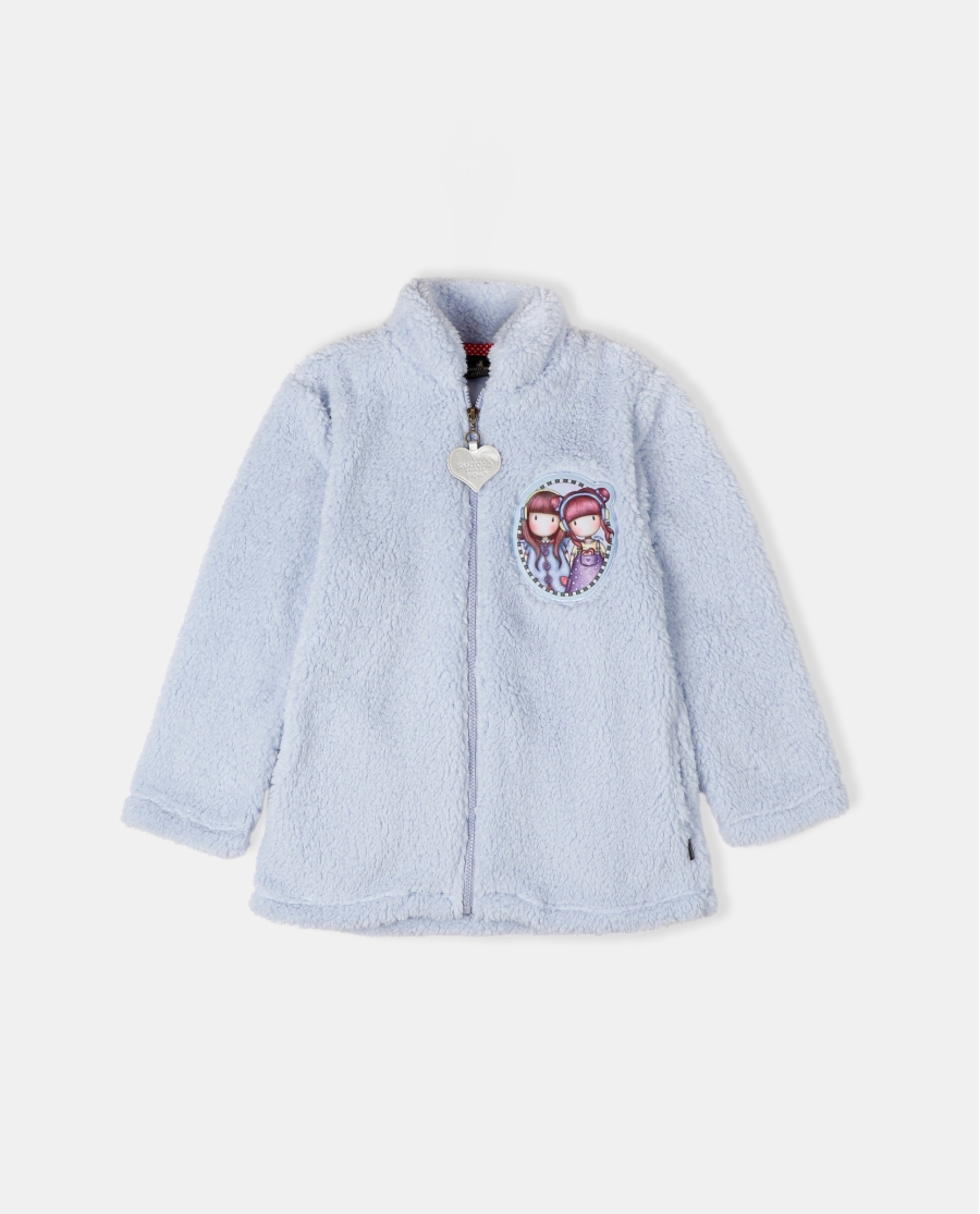 SANTORO GORJUSS Bata Manga Larga Calentita The Duet para Niña AZUL SANTORO GORJUSS Bata Manga Larga Calentita The Duet para Niña AZUL