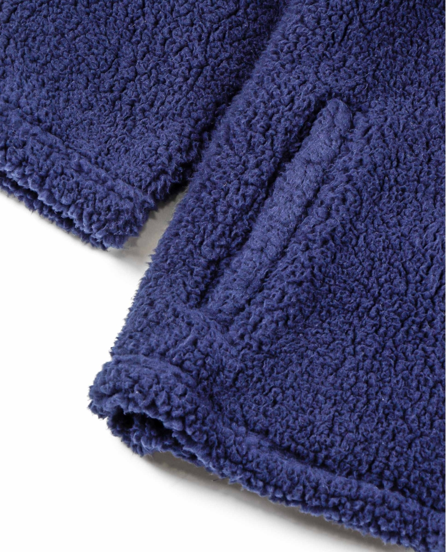 DISNEY Bata Manga Larga Calentita Mickey Sport para Niño AZUL