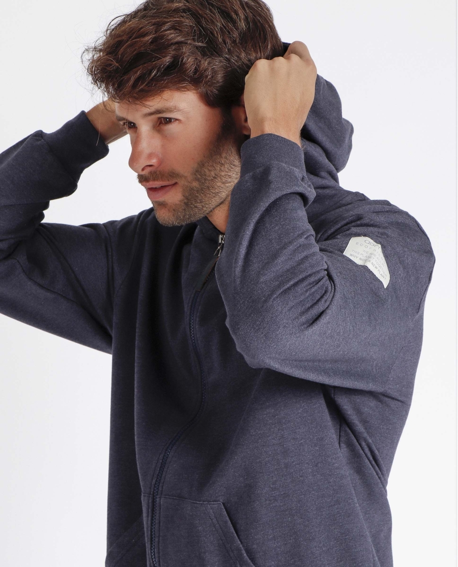 NEW PLAN Chaqueta Manga Larga Planet para Hombre AZUL