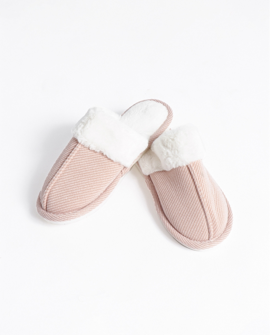 ADMAS Zapatillas De Estar Por Casa Textura para Mujer ROSA ADMAS Zapatillas De Estar Por Casa Textura para Mujer ROSA