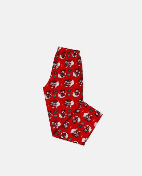 DISNEY Pijama Manga Larga Holidays para Niño ROJO 2