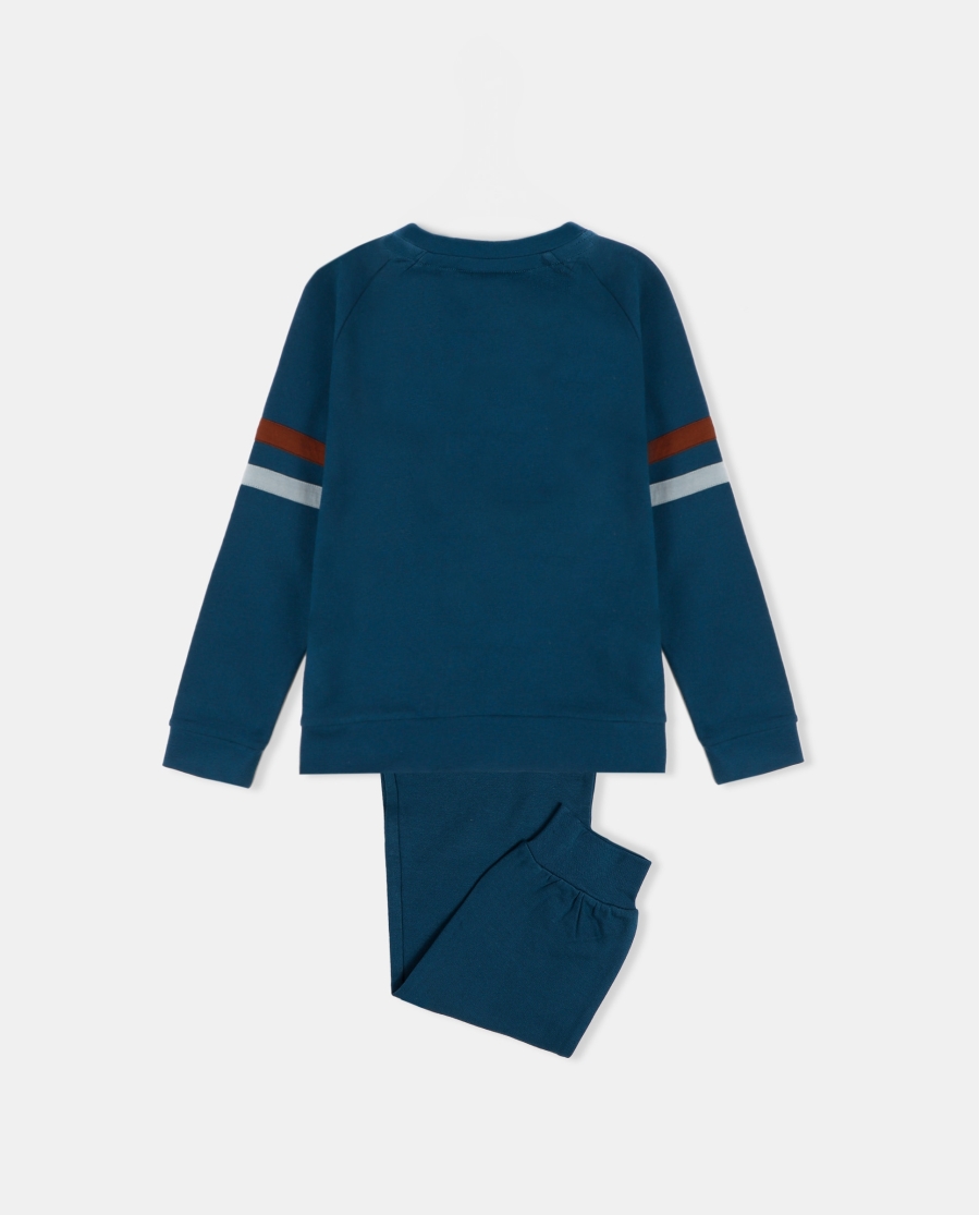 STAR WARS Pijama Manga Larga Wookiee para Niño AZUL STAR WARS Pijama Manga Larga Wookiee para Niño AZUL