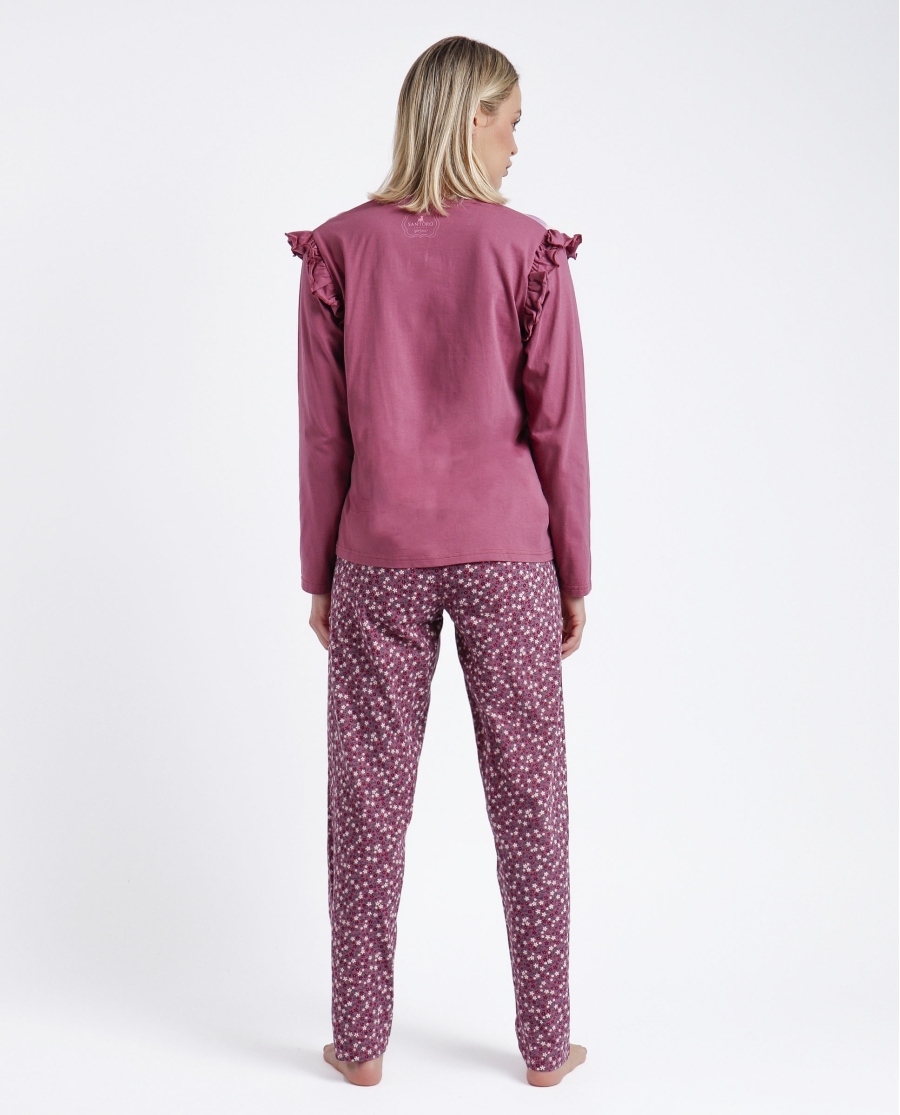 SANTORO GORJUSS Pijama Manga Larga Flying The Nest para Mujer MORADO SANTORO GORJUSS Pijama Manga Larga Flying The Nest para Mujer MORADO