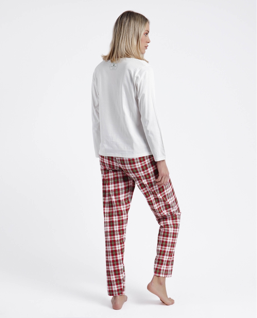 SANTORO GORJUSS Pijama Manga Larga Undone para Mujer CRUDO SANTORO GORJUSS Pijama Manga Larga Undone para Mujer CRUDO