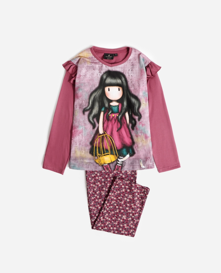 SANTORO GORJUSS Pijama Manga Larga Flying The Nest para Niña MORADO SANTORO GORJUSS Pijama Manga Larga Flying The Nest para Niña MORADO