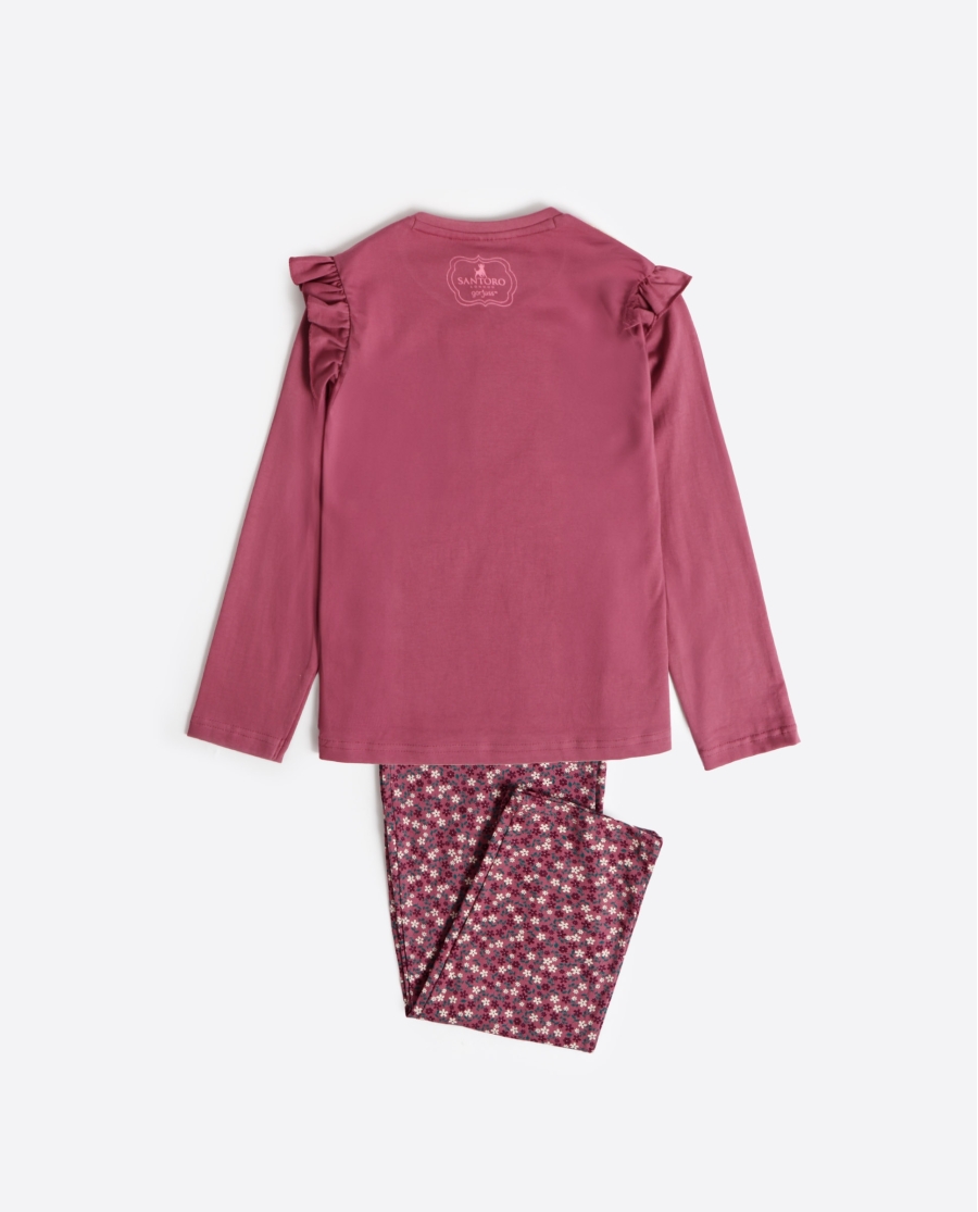 SANTORO GORJUSS Pijama Manga Larga Flying The Nest para Niña MORADO SANTORO GORJUSS Pijama Manga Larga Flying The Nest para Niña MORADO