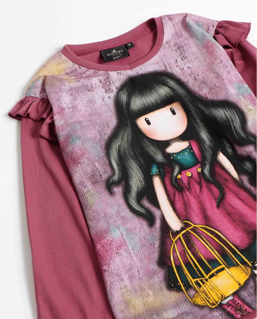 SANTORO GORJUSS Pijama Manga Larga Flying The Nest para Niña MORADO SANTORO GORJUSS Pijama Manga Larga Flying The Nest para Niña MORADO