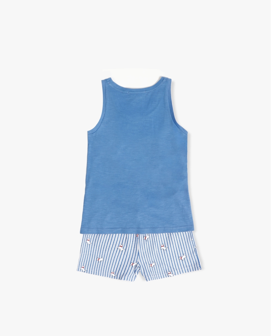 ADMAS Pijama Sin Mangas Lou Lou Summer para Niña AZUL ADMAS Pijama Sin Mangas Lou Lou Summer para Niña AZUL