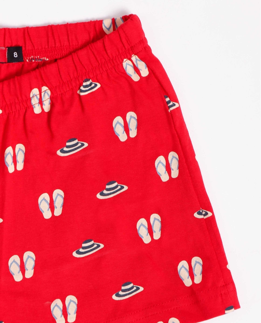 DIVER Pijama Manga Corta Summer Holiday para Niña BLANCO DIVER Pijama Manga Corta Summer Holiday para Niña BLANCO